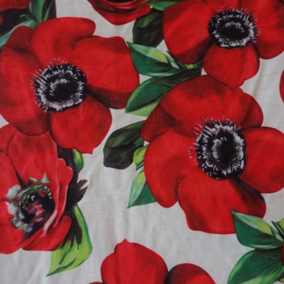 Embellished Poppy floral top t-shirt tee XS 0 - Picture 5 of 8